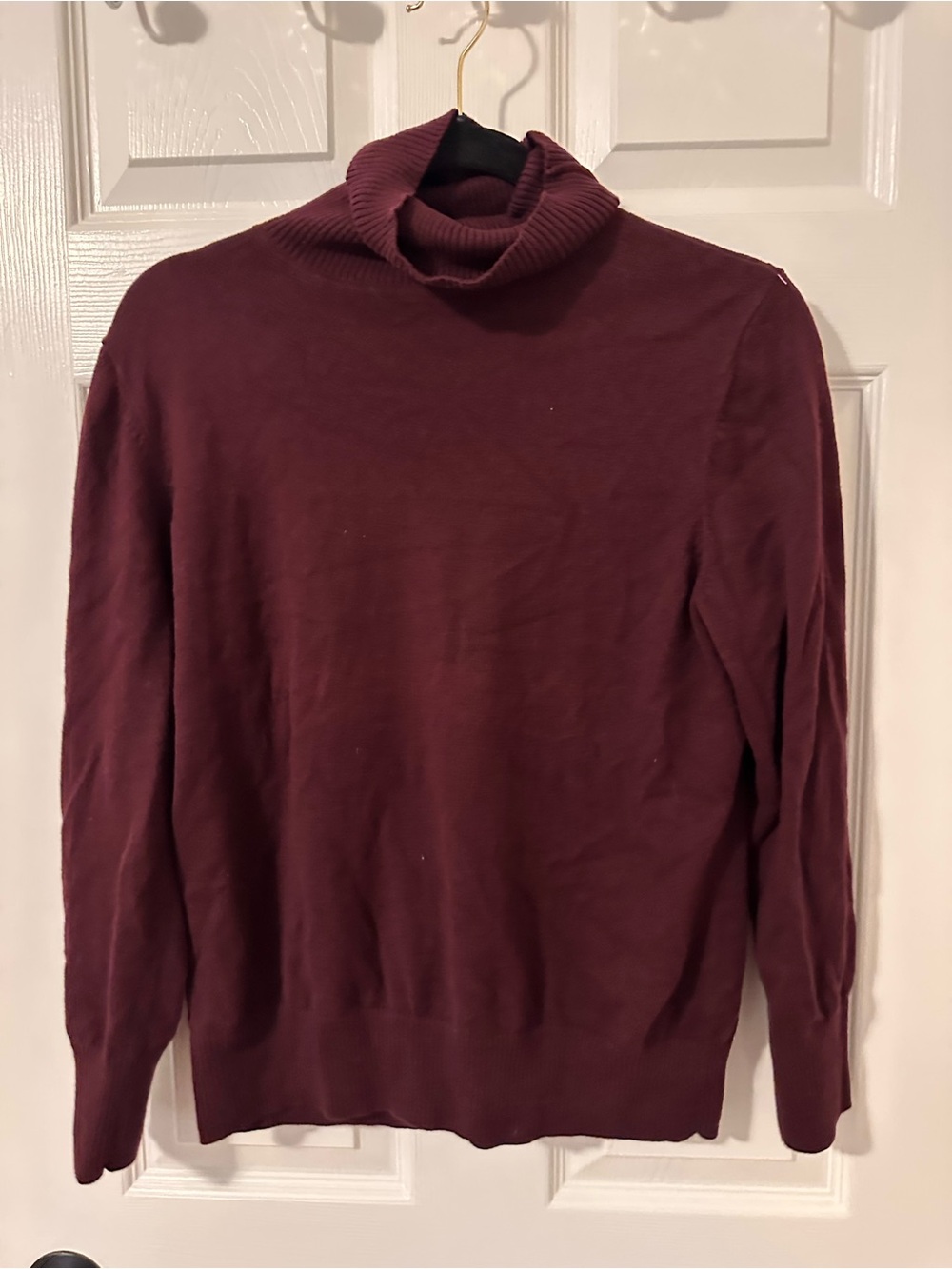 Burgundy LL Bean Sweater